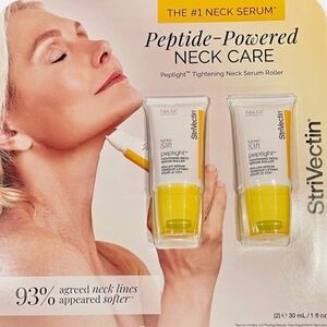 StriVectin Peptight Tightening Neck Serum Roller - 1 Oz x 2 Pack QUICK SHIP